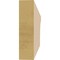 Ekena Millwork 2in. W x 8in. H x 24in. L Huntington Woodgrain TimberThane Rafter Tail, Primed Tan RFTUR02X08X24HUNRCPR - alternate 6